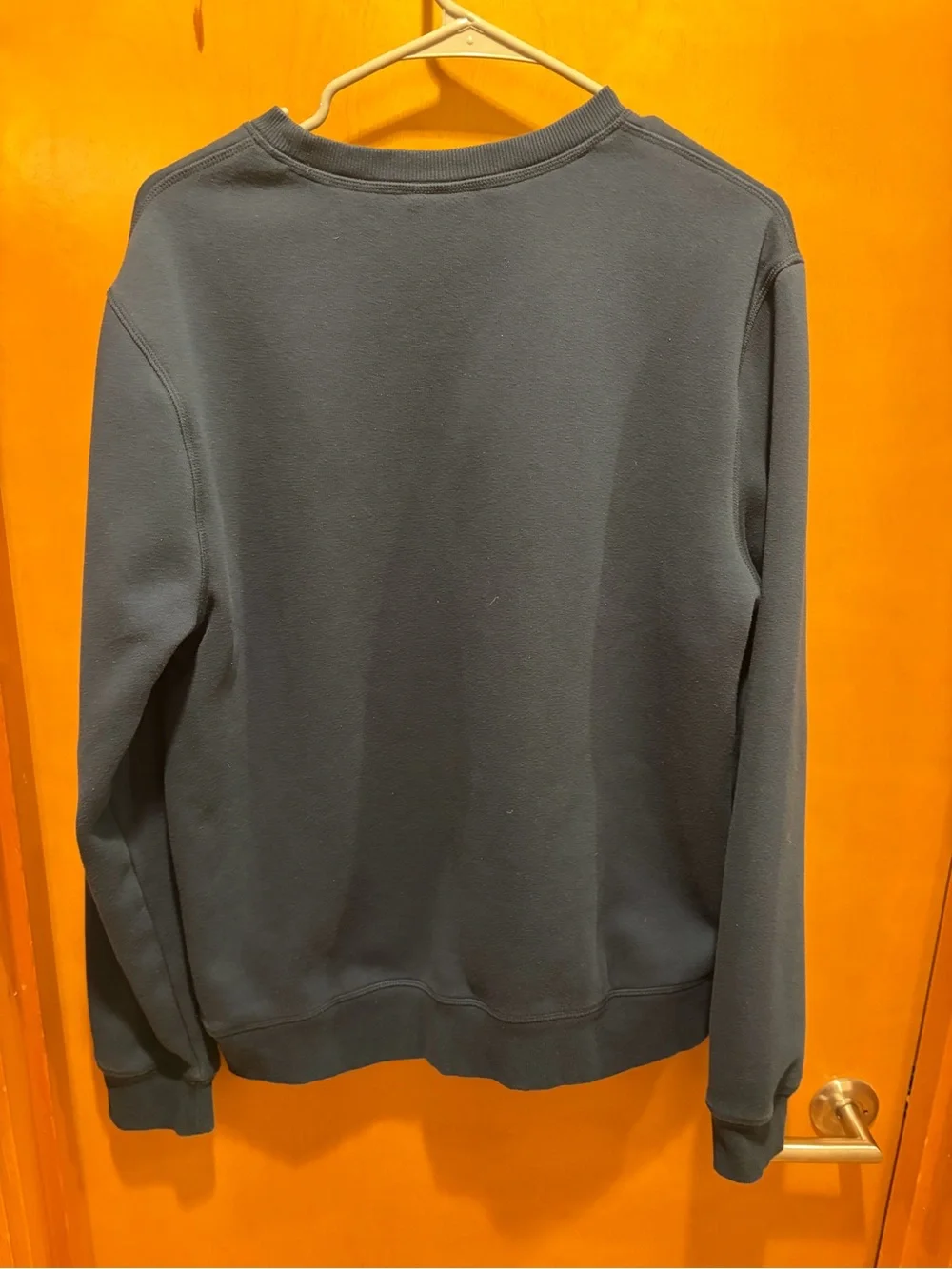 Eddie Bauer Men's Crewneck Sweatshirt in Slate Blue L